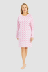 Rösch Nightgown on model in Pink Print