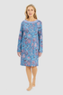 Rösch Nightgown on model in Ornamental Print