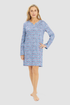 Rösch Nightgown on model in Graphic Print