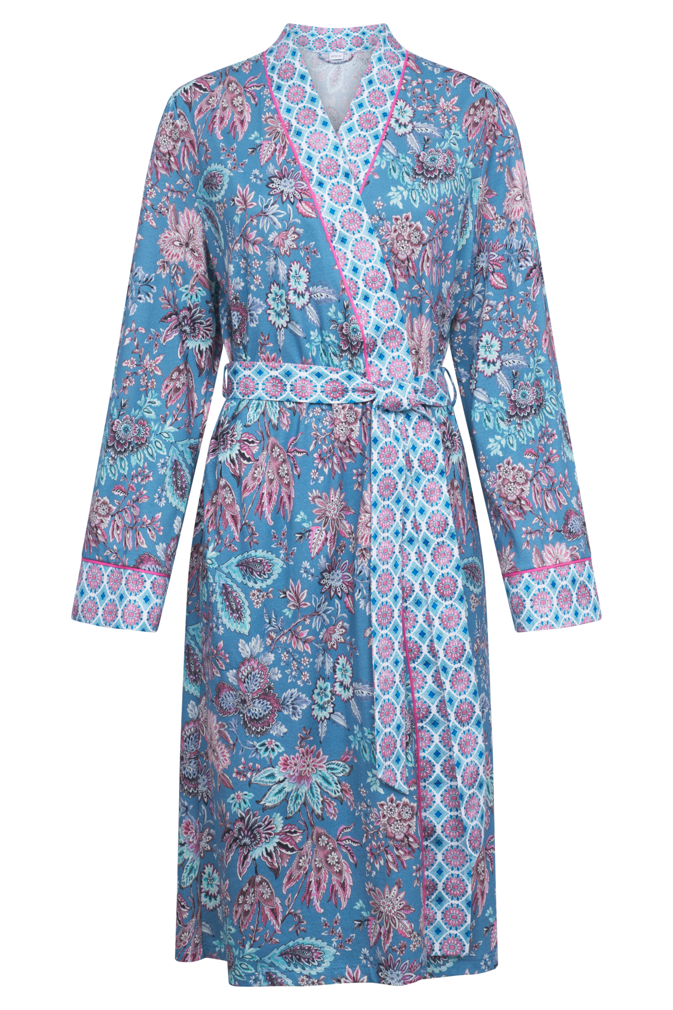 Rösch Robe front view in Ornamental Print