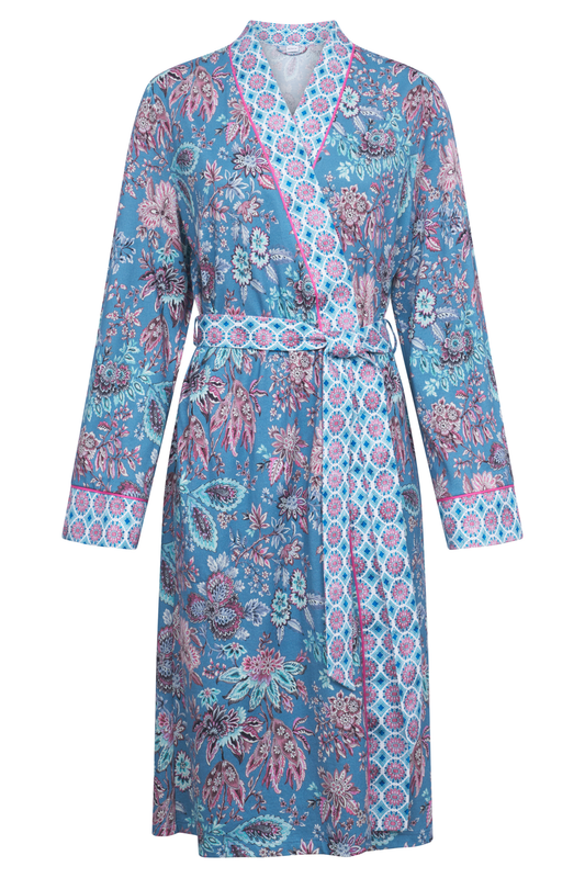Rösch Robe front view in Ornamental Print