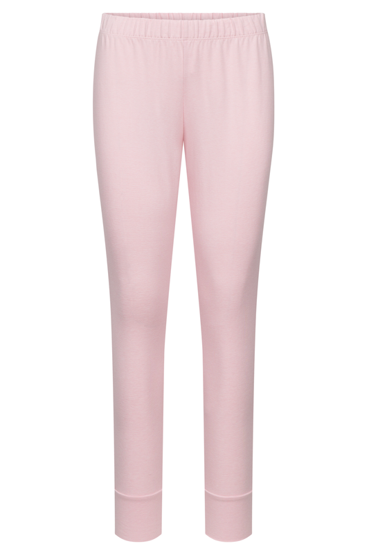 Rösch Lounge Pants front view in Ringlet Pink