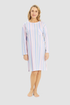 Rösch Nightgown on model in Stripe Multicolor