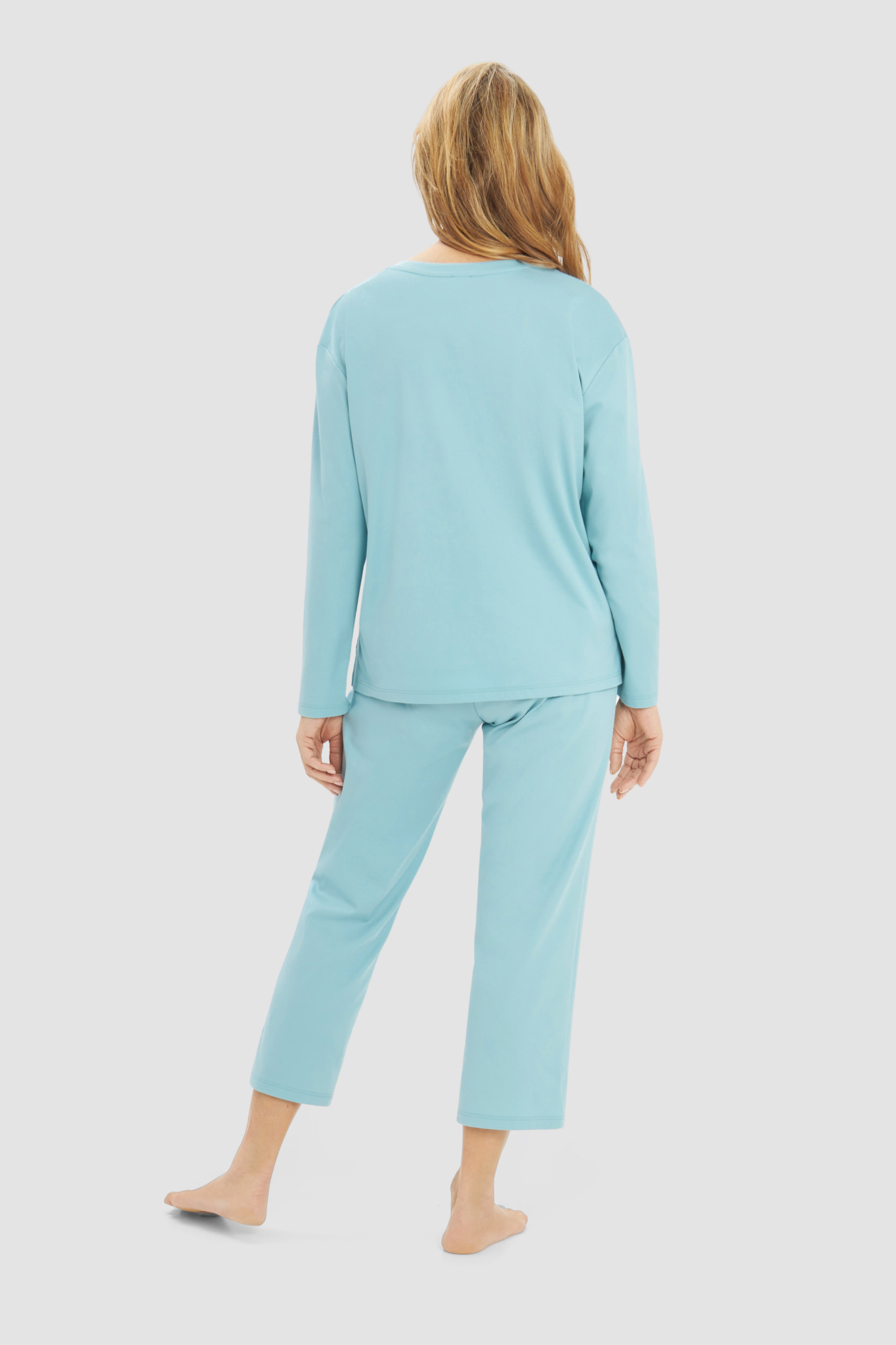 Rösch Pyjamas back view in Mint