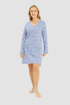 Rösch Nightgown on model in Leaves Minimal