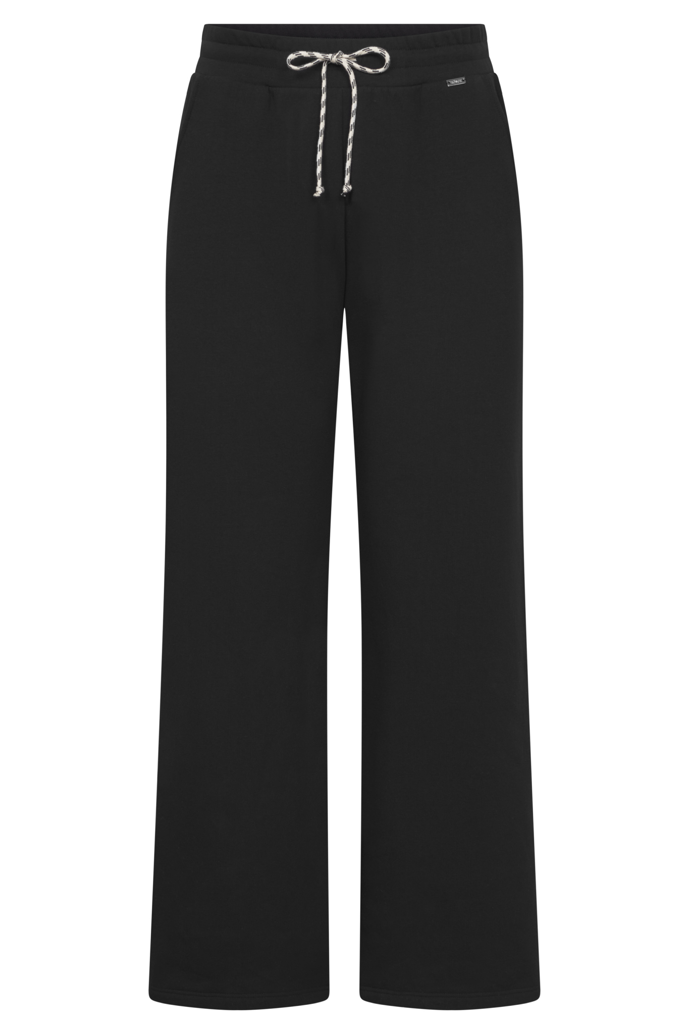 Rösch Lounge Pants front view in Black