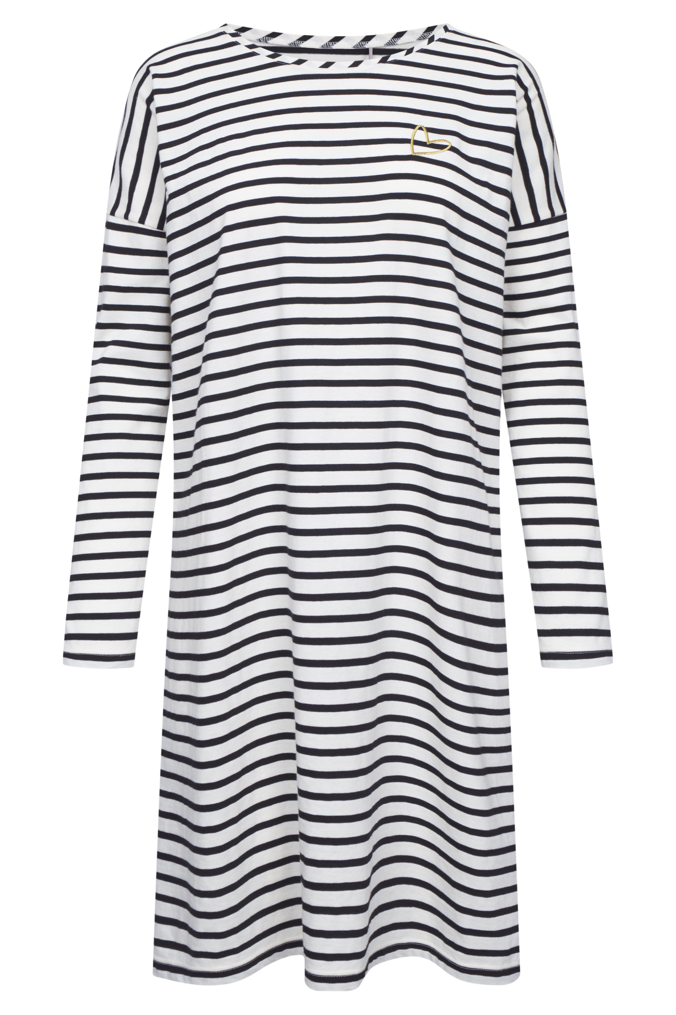 Rösch Nightgown front view in Ringlet Black