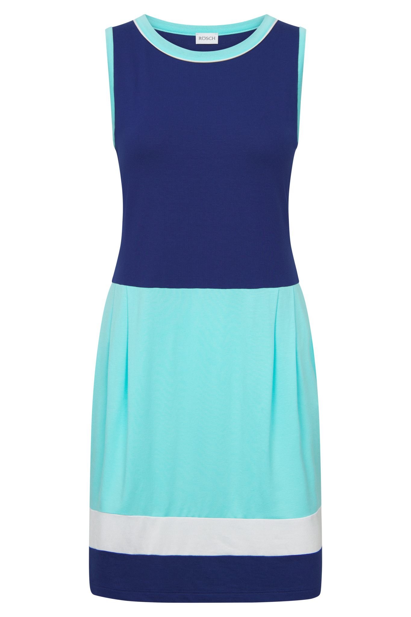 Rösch Beach Dress front view in Colourblocking
