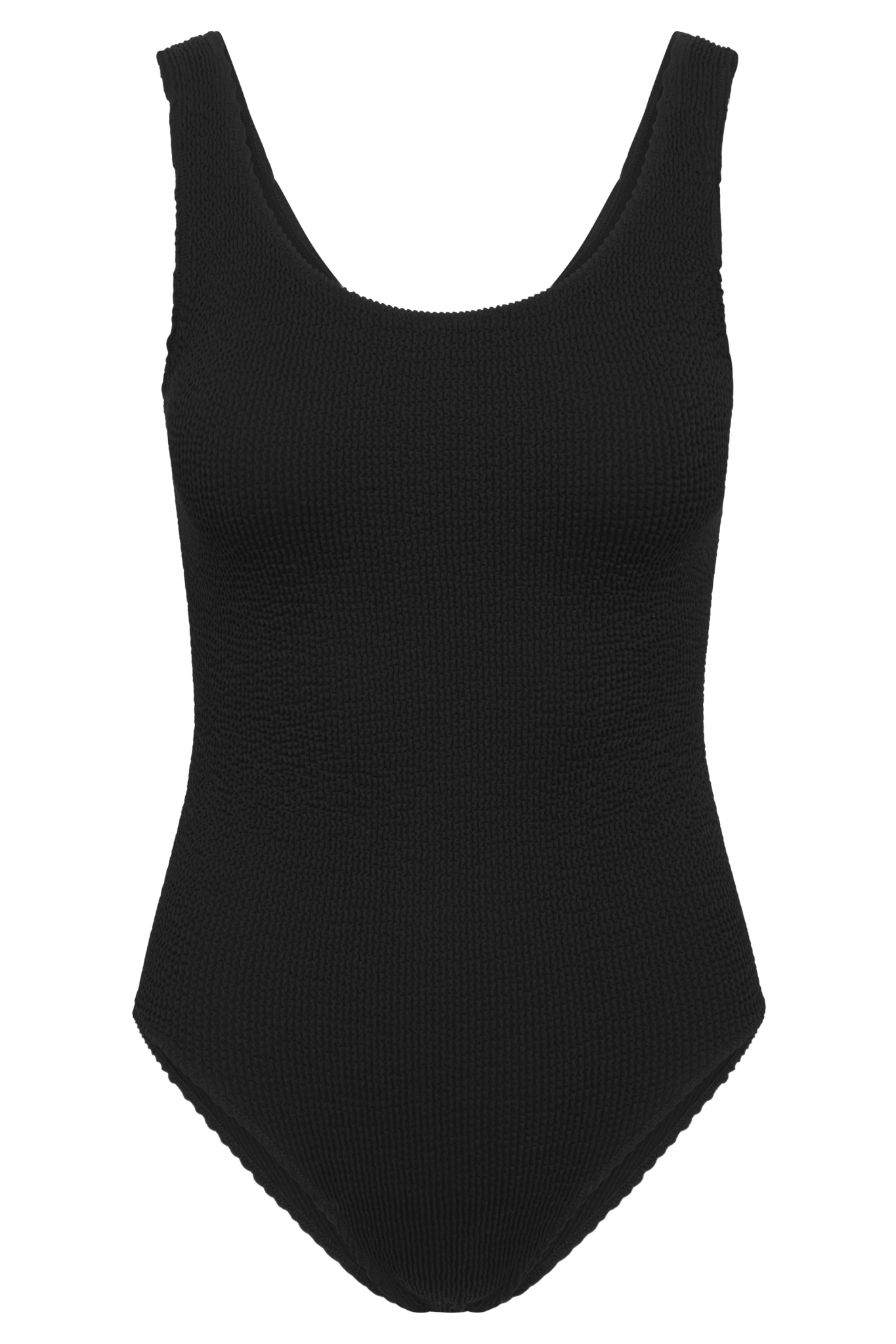 Rösch Swimsuit front view in Black