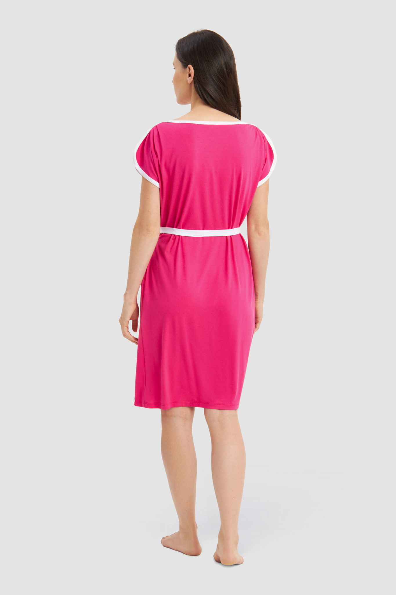 Rösch Beach Dress back view in Pink