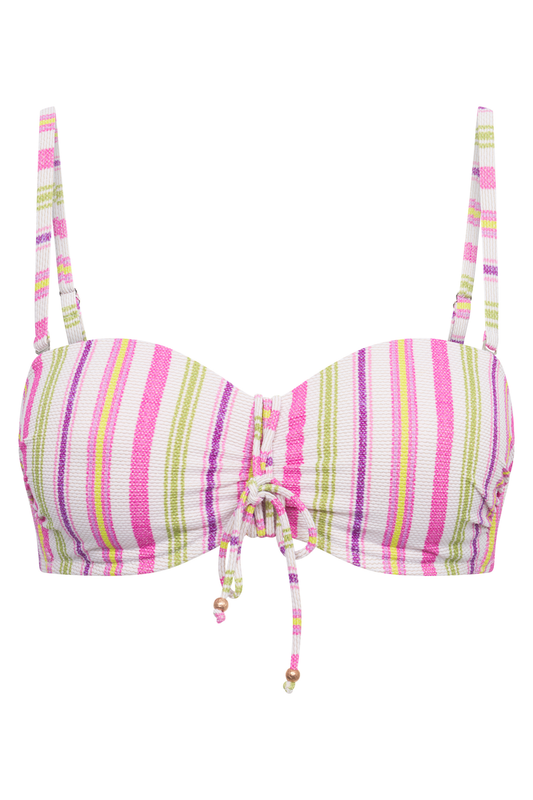 Rösch Lounge Top front view in Stripe Multicolor
