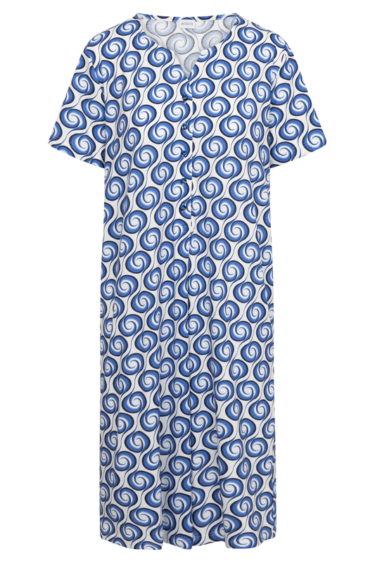 Rösch Nightgown front view in Dynamic Print
