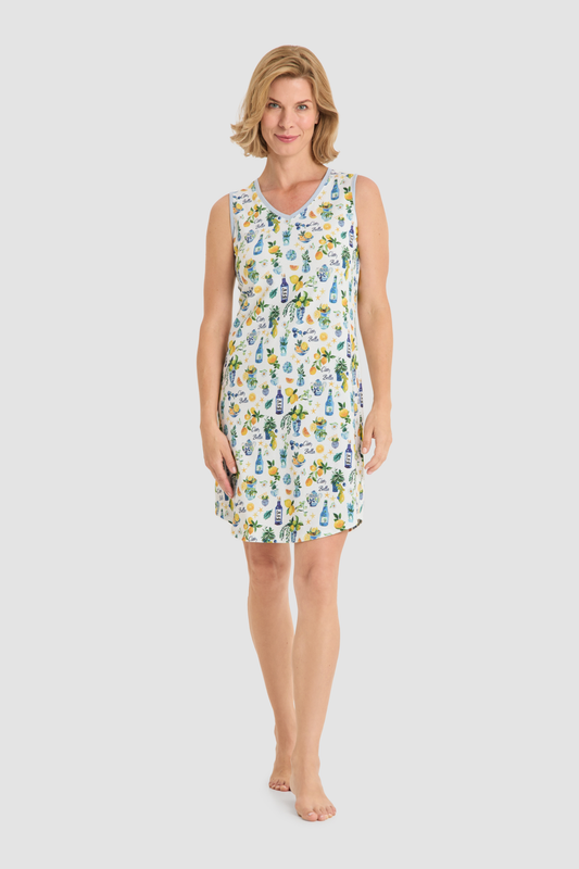 Rösch Nightgown on model in Super Lemon
