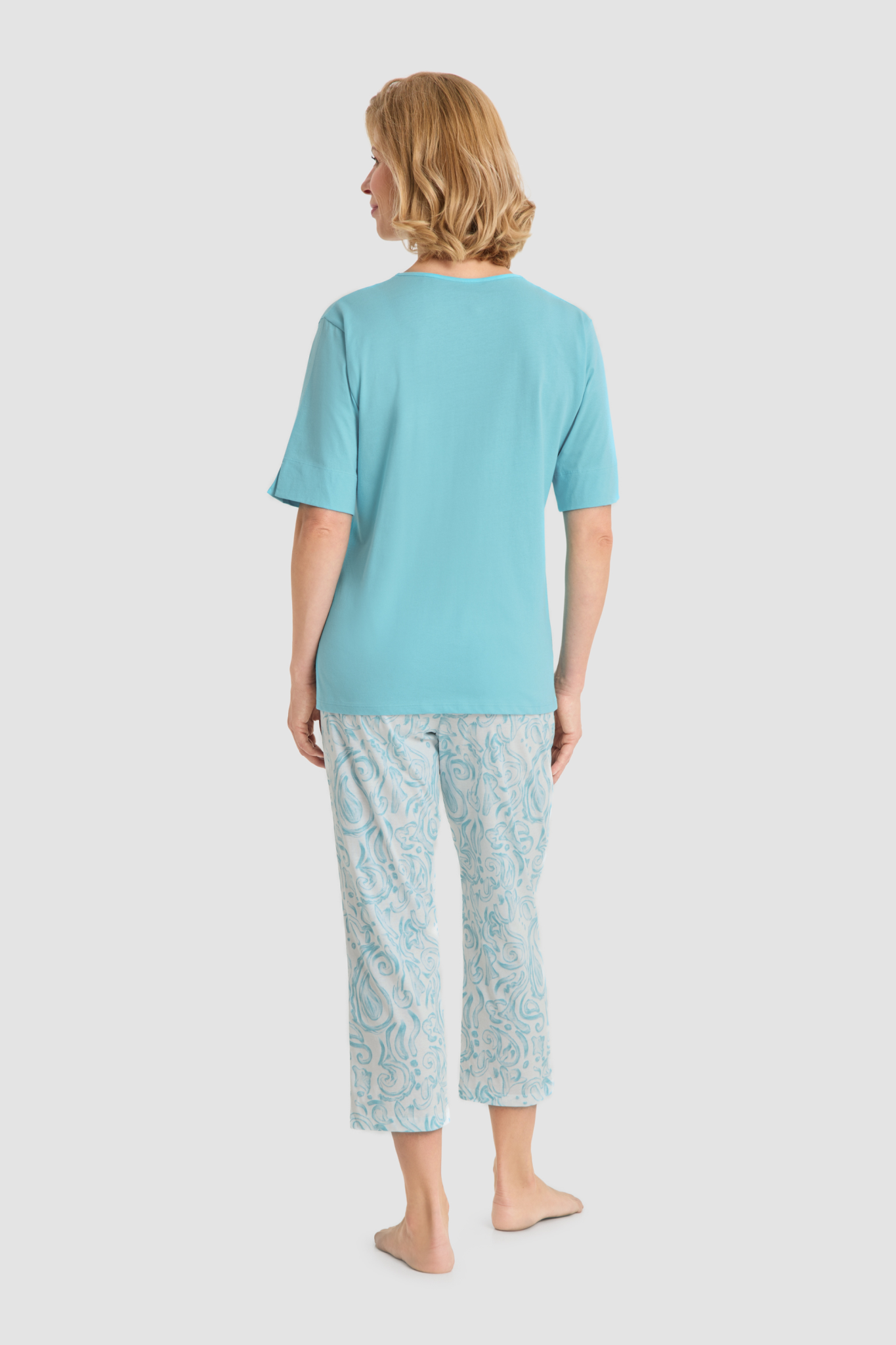 Rösch Pyjamas back view in Big Paisley