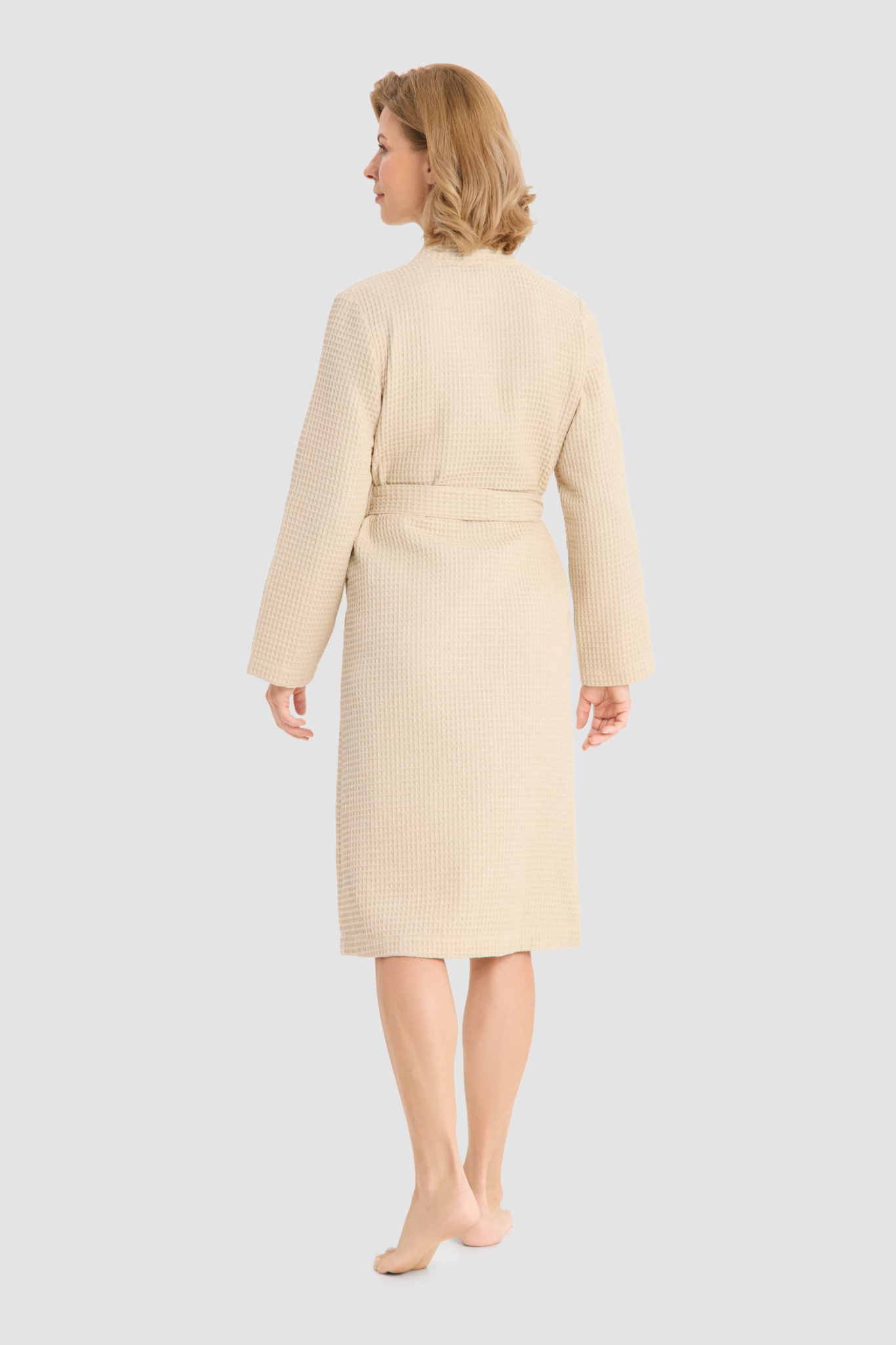 Rösch Robe back view in Sand