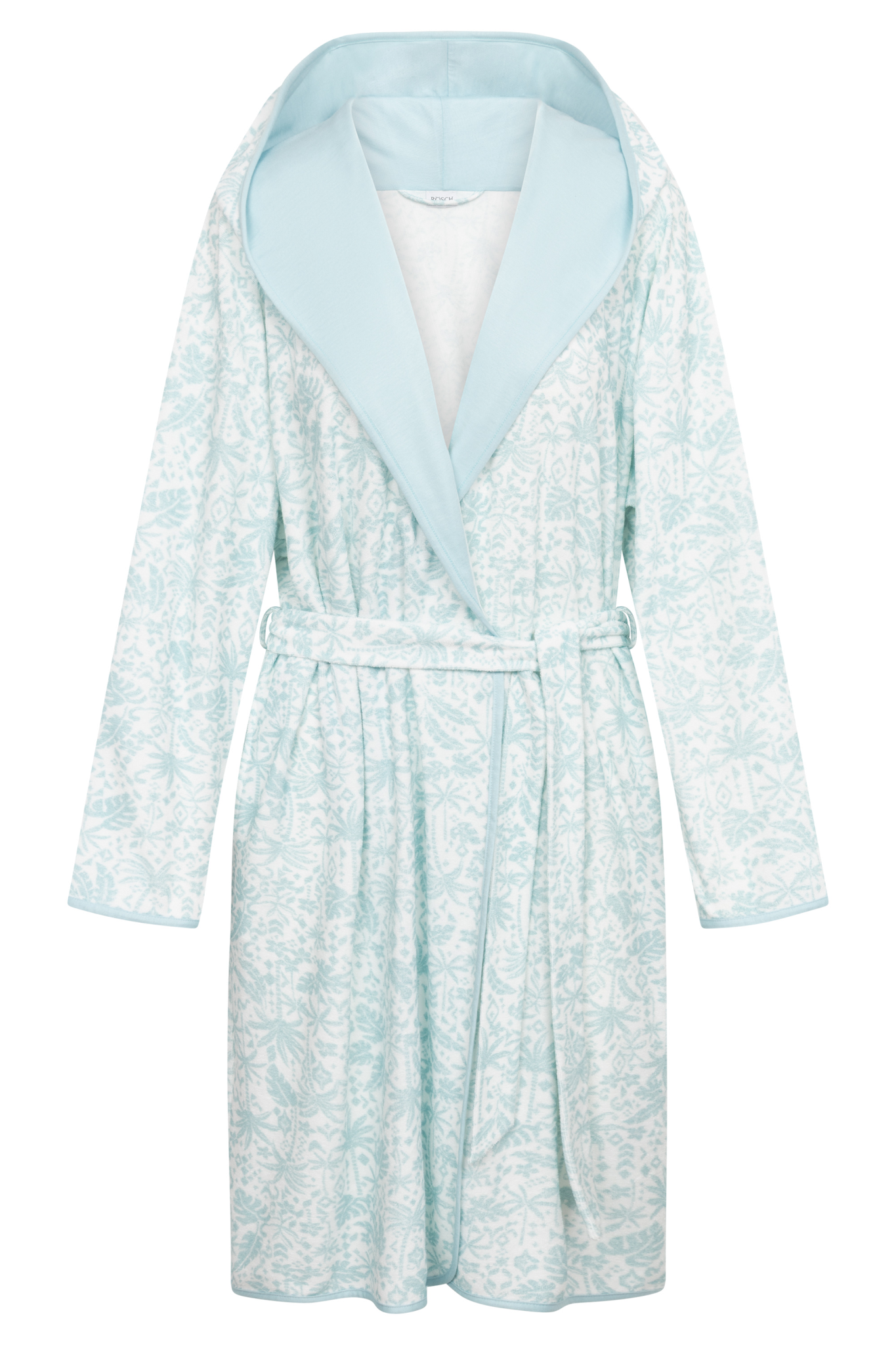 Rösch Robe front view in Cool Mint