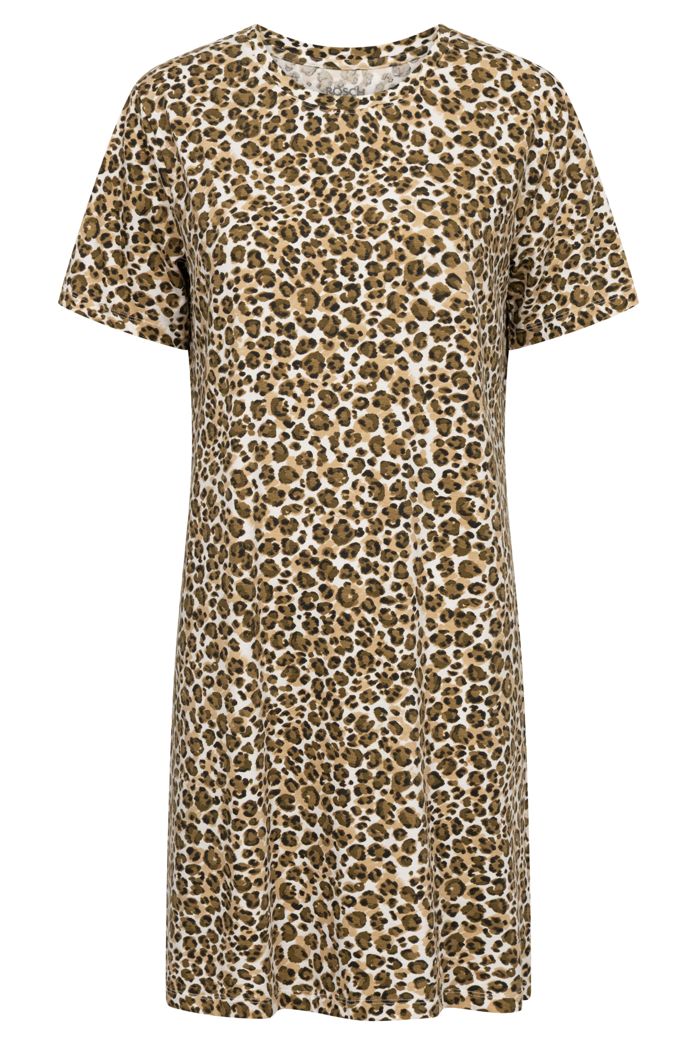 Rösch Nightgown front view in Animalprint
