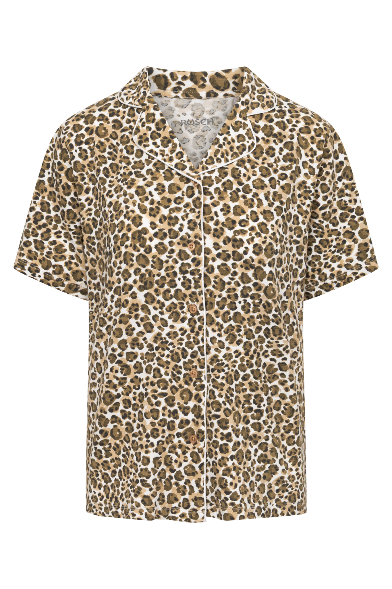 Rösch Lounge Top front view in Animalprint