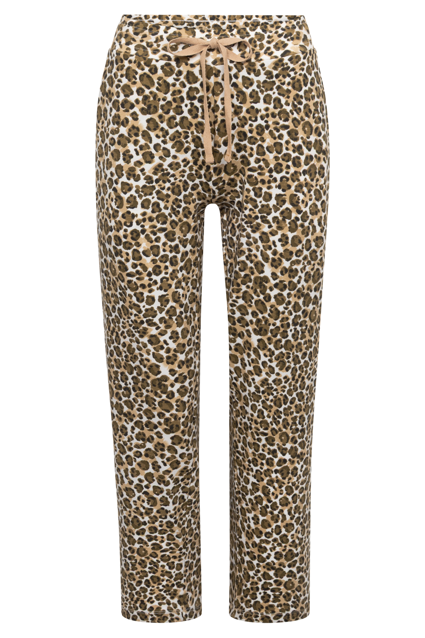 Rösch Lounge Pants front view in Animalprint