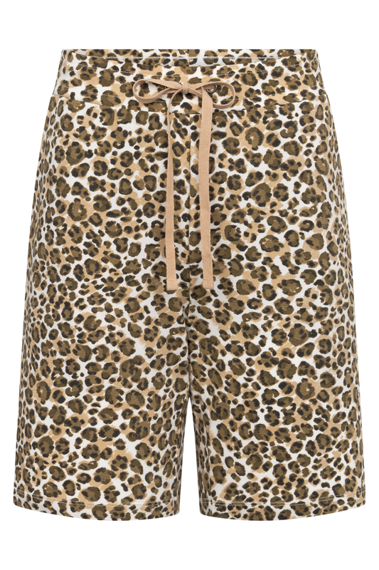 Rösch Lounge Pants front view in Animalprint