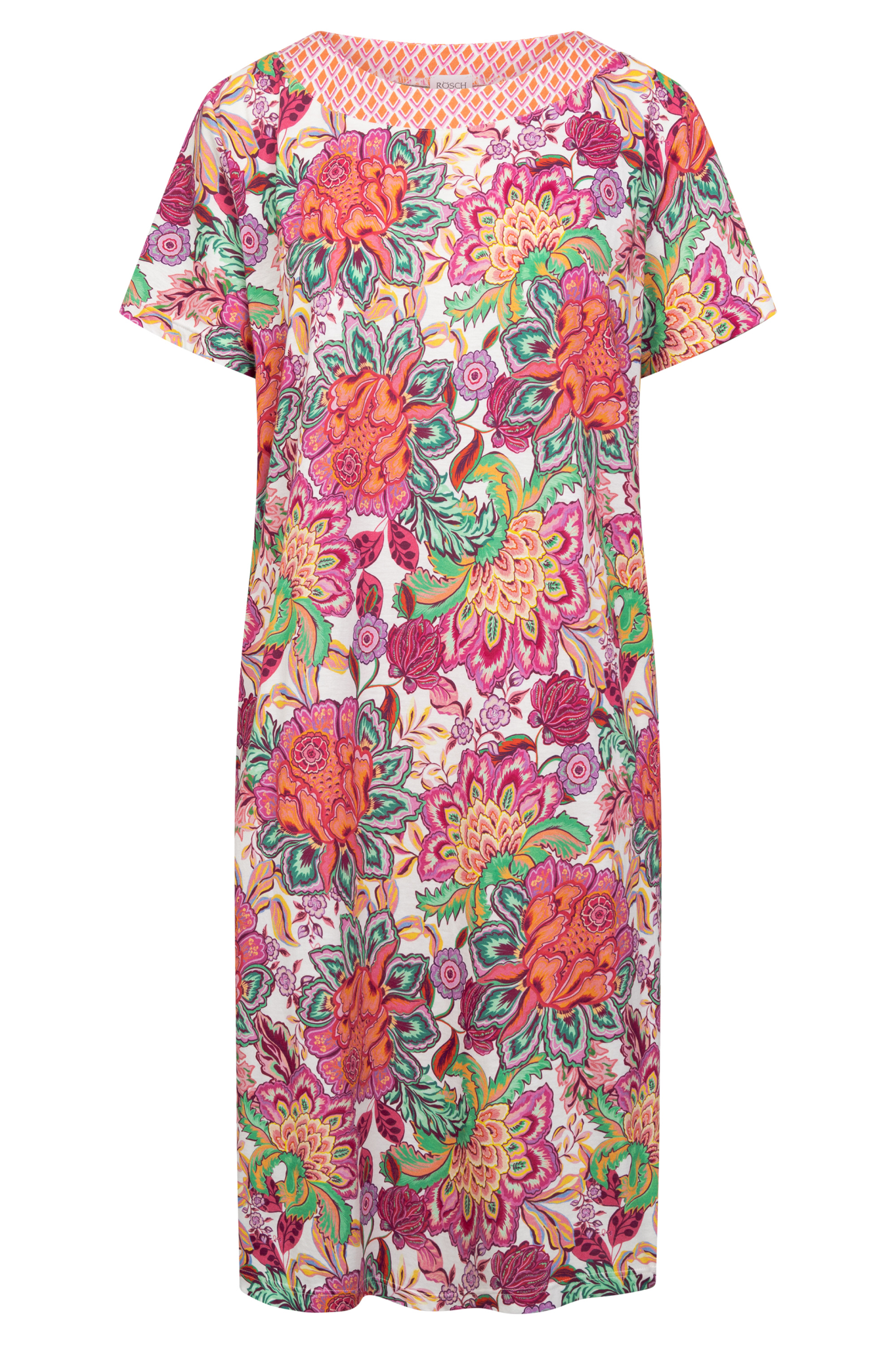 Rösch Nightgown front view in Flower Mix