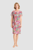 Rösch Nightgown on model in Flower Mix