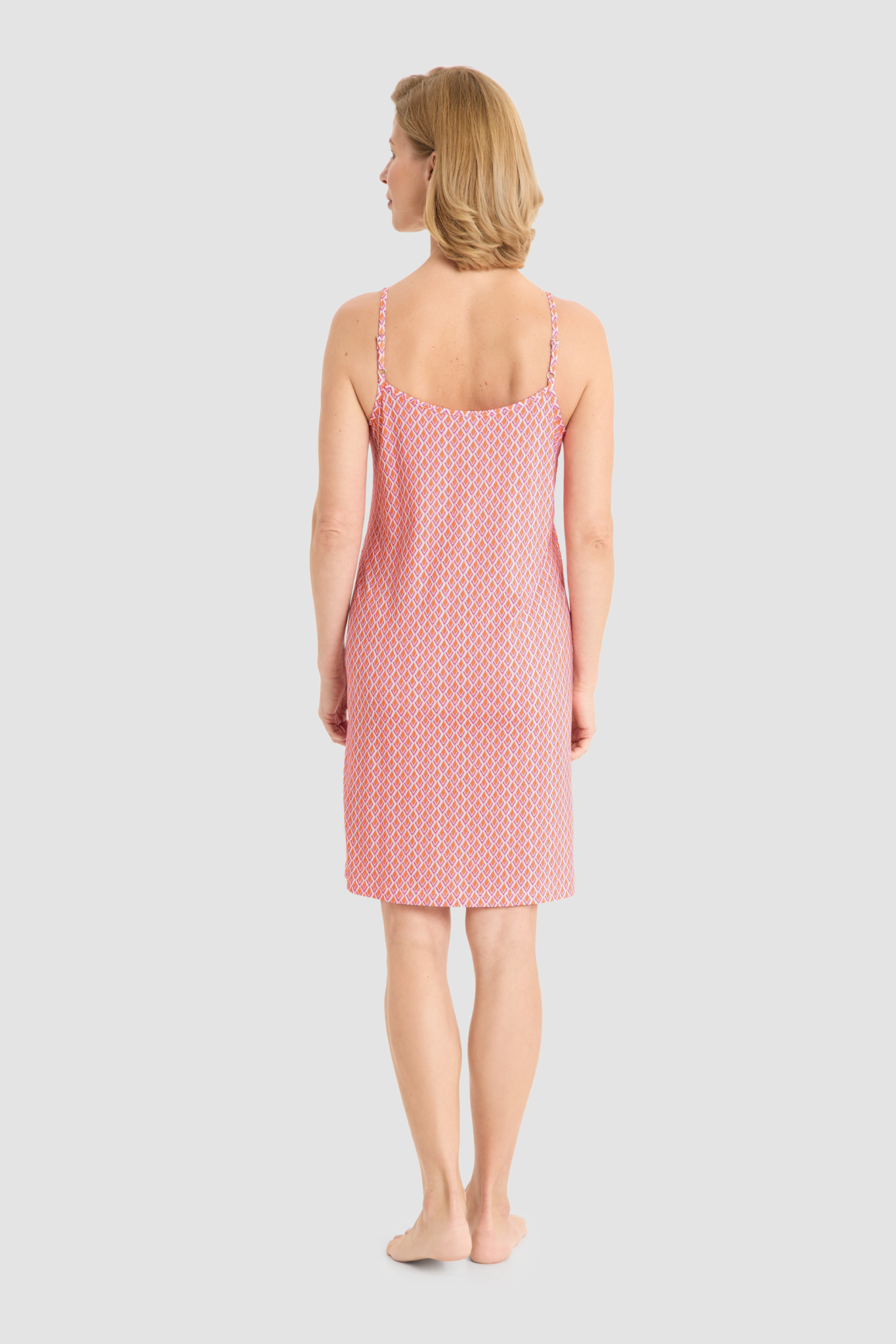 Rösch Nightgown back view in Minimal Mix
