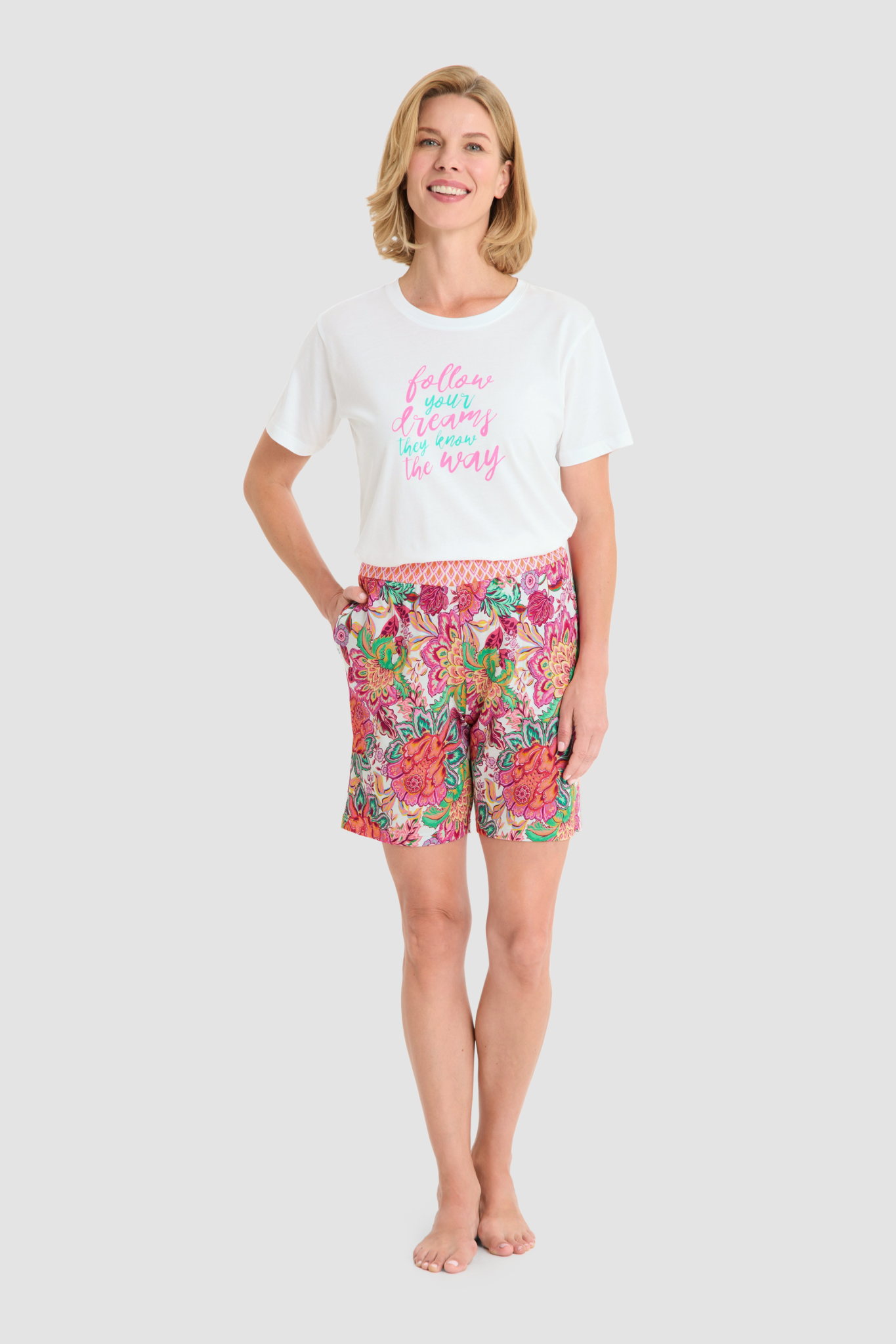 Rösch Lounge Pants - Flower Mix
