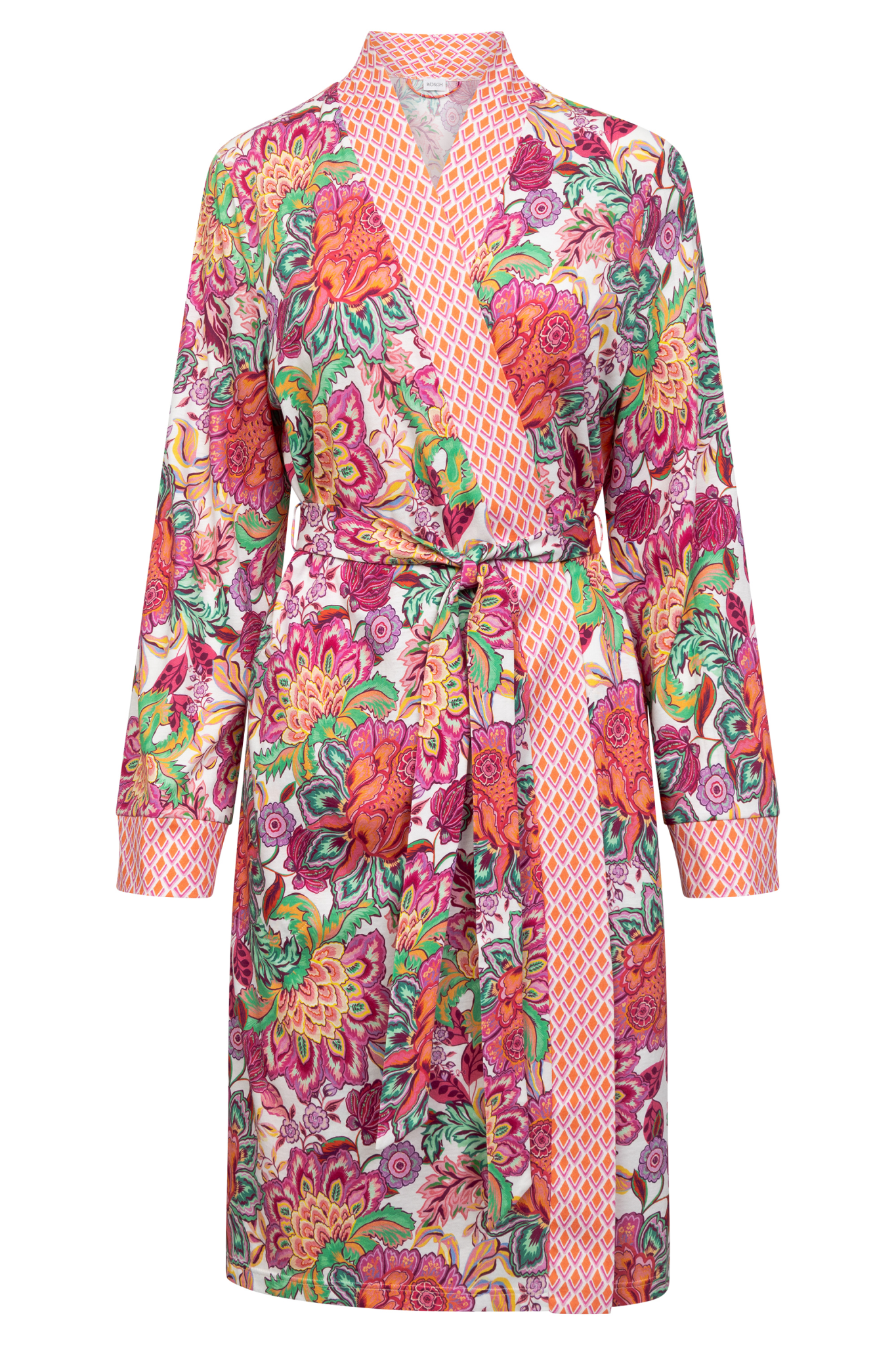 Rösch Robe front view in Flower Mix