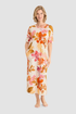 Rösch Nightgown on model in Modern Leaves
