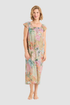 Rösch Nightgown on model in Summer Bloom