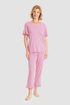 Rösch Pyjamas on model in Paradise Pink