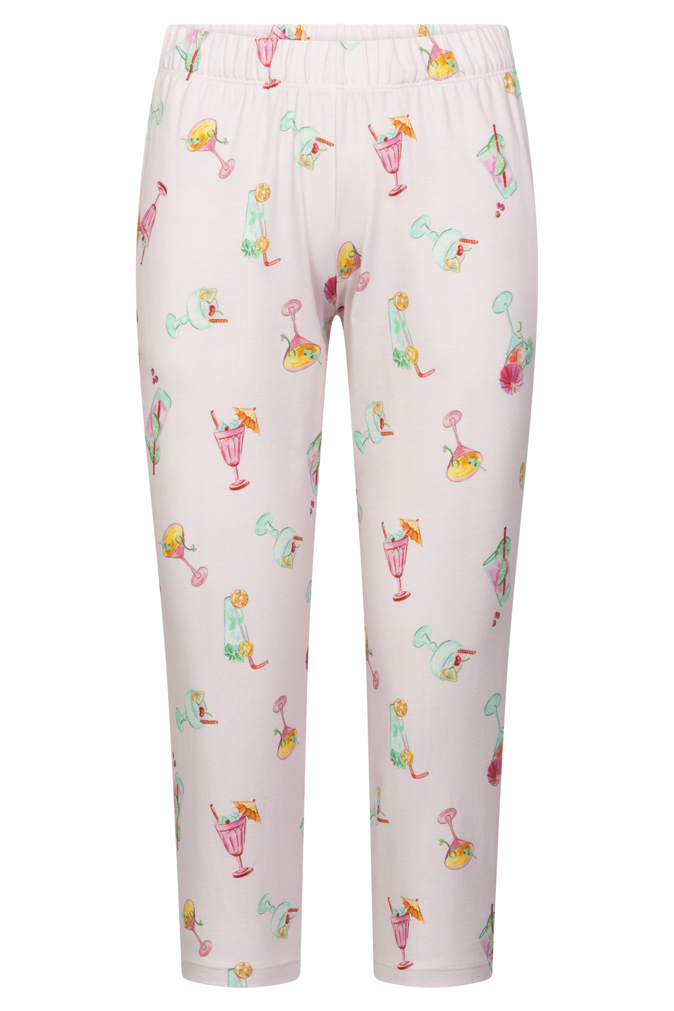 Rösch Lounge Pants front view in Fancyprint
