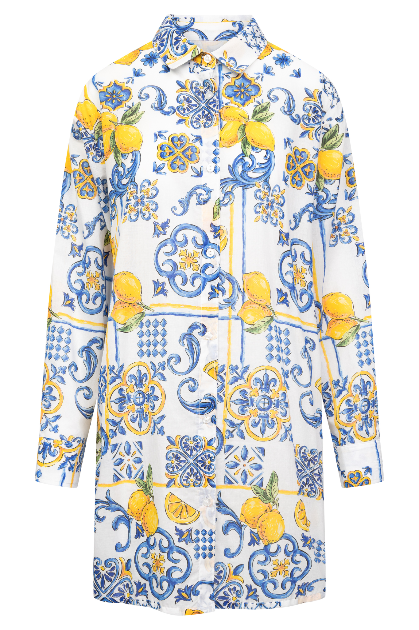 Rösch Beach Dress front view in Super Lemon