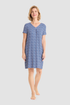 Rösch Beach Dress on model in Graphic Print