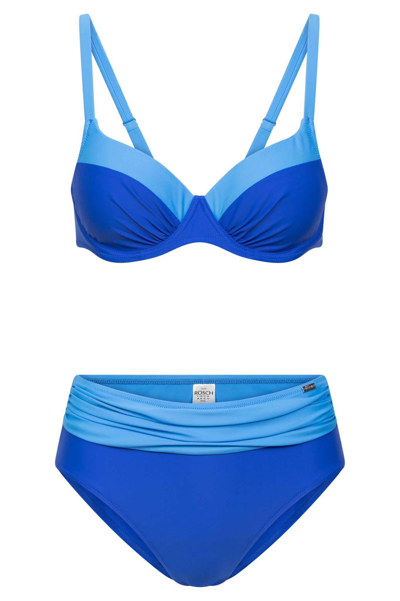 Rösch Bikini front view in Blue
