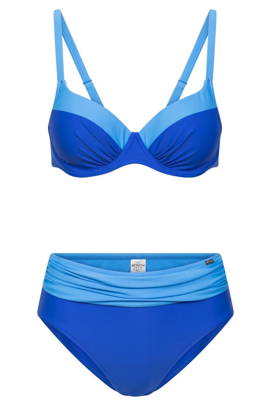 Rösch Bikini front view in Blue