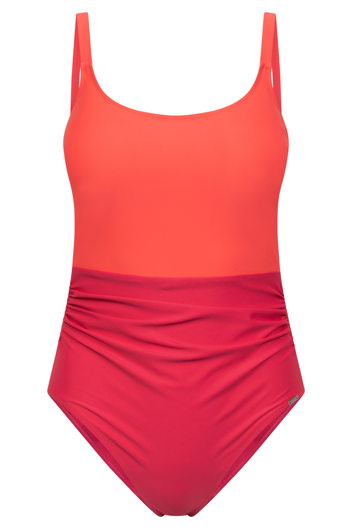 Rösch Swimsuit front view in Hot Red