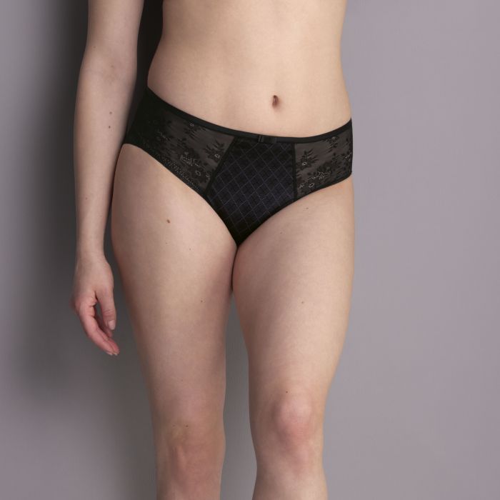 Rosa Faia Rosemary High-Waist Briefs+ (1385) Black