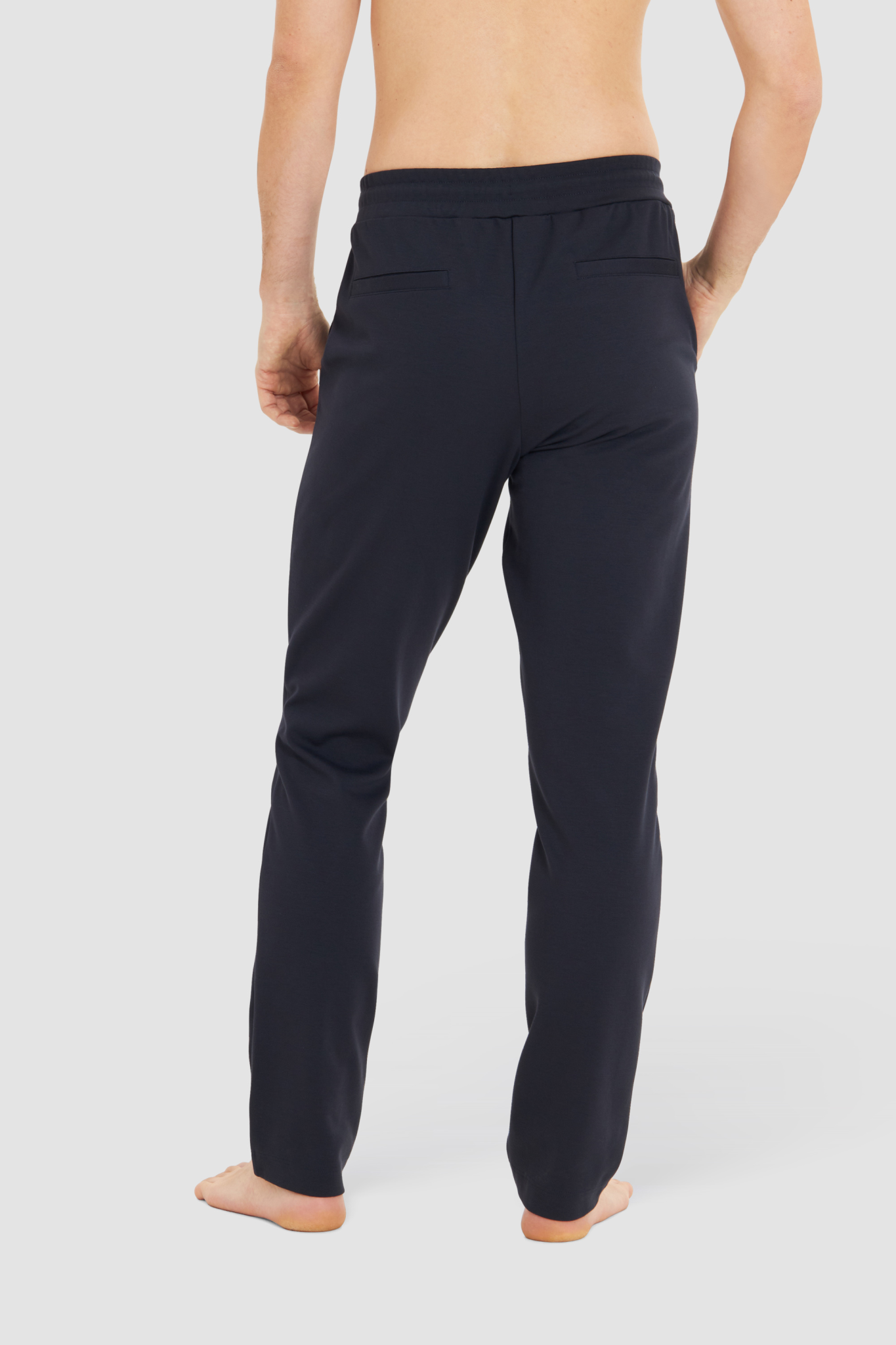 Rösch Lounge Pants back view in Dark Blue