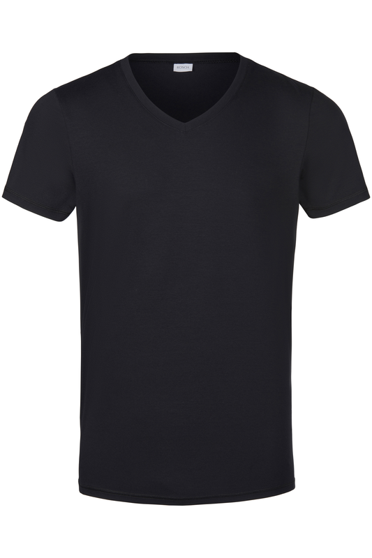 Rösch Lounge Top front view in Schwarz