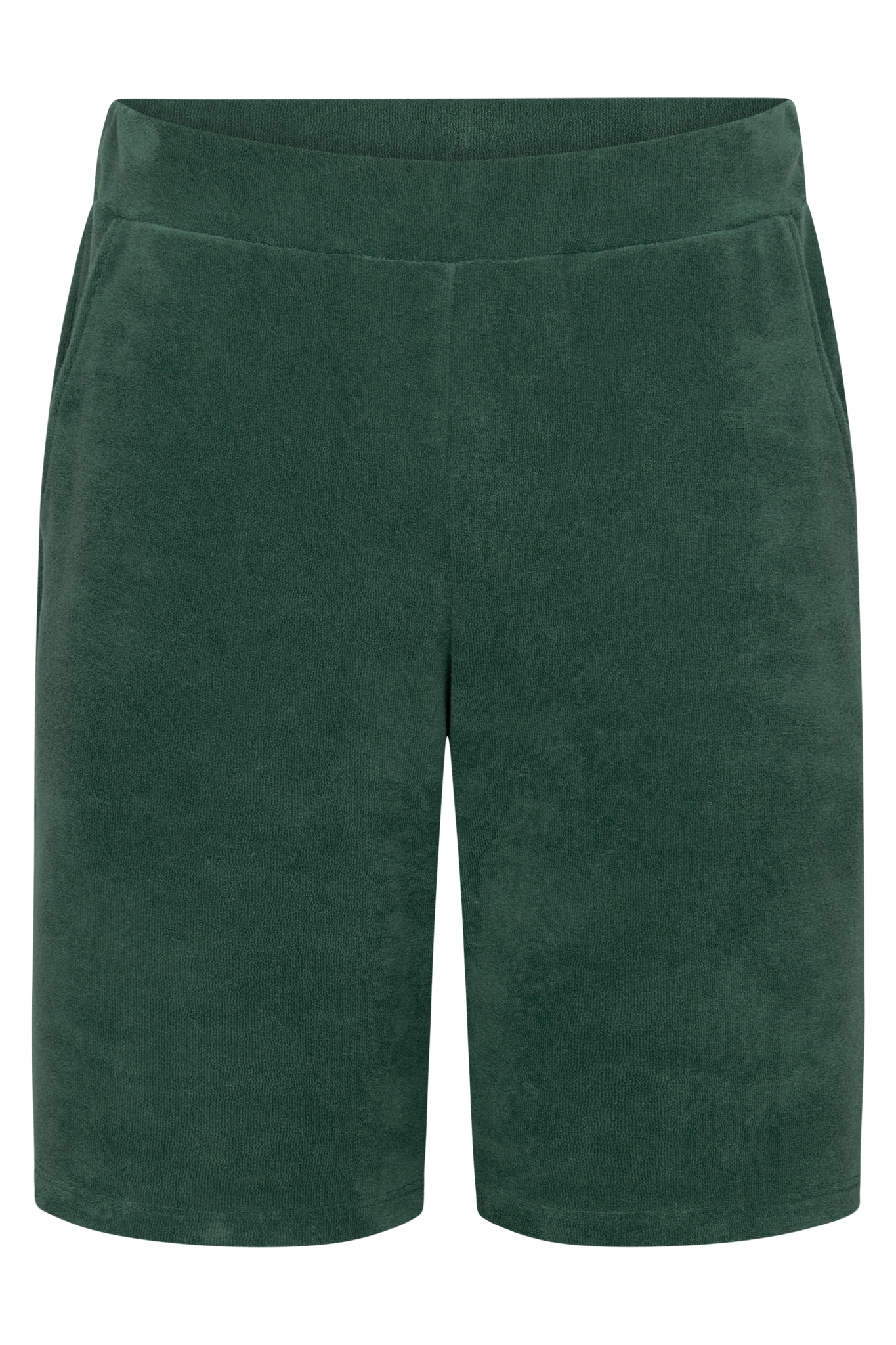 Rösch Lounge Pants front view in Bottle Green