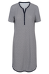 Rösch Nightgown front view in Navy