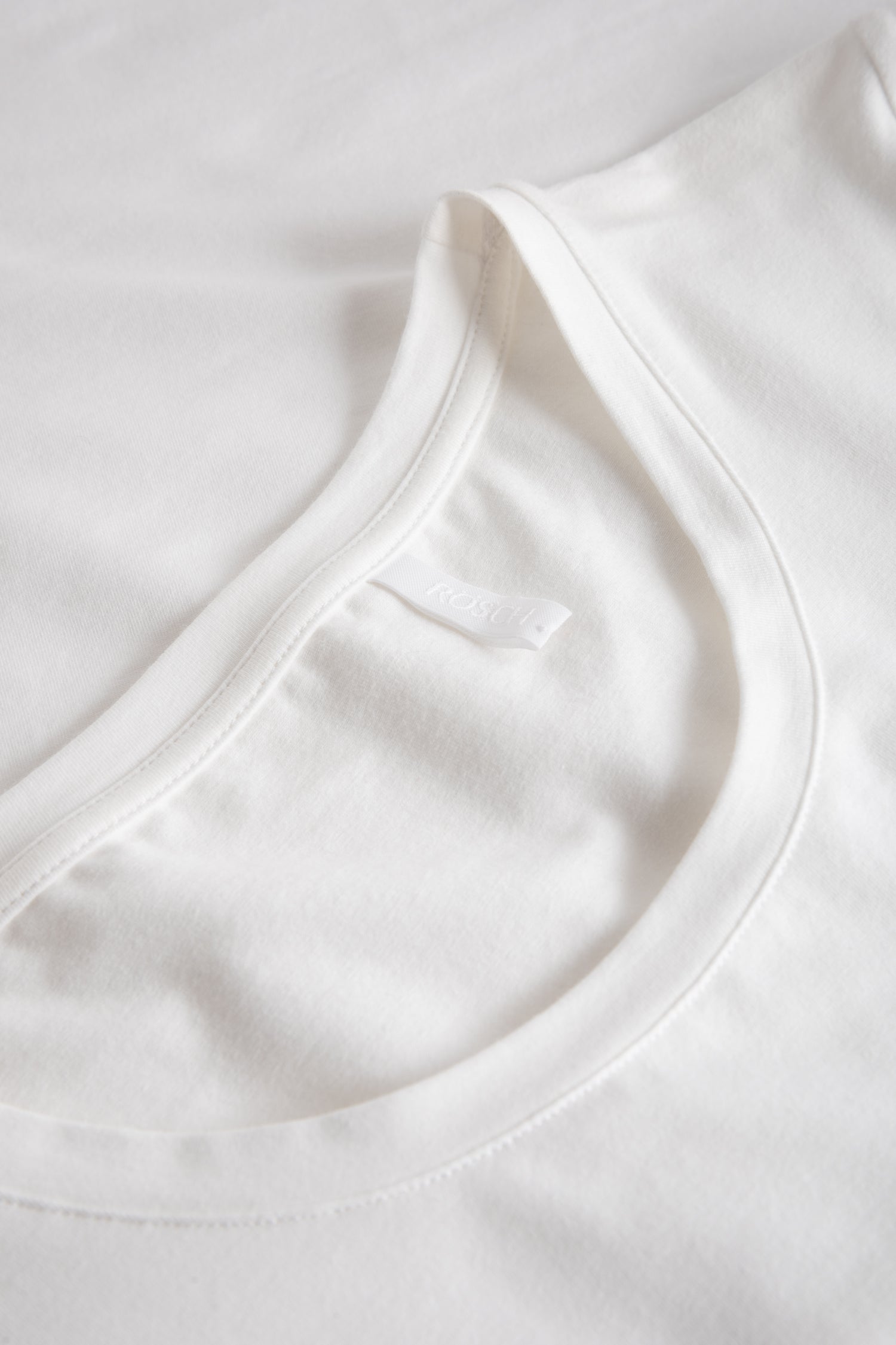 Rosch Shirt, 1/2 Sleeve, Round Neck Blue Move (1884202) White