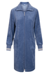 Rösch Robe front view in Denim