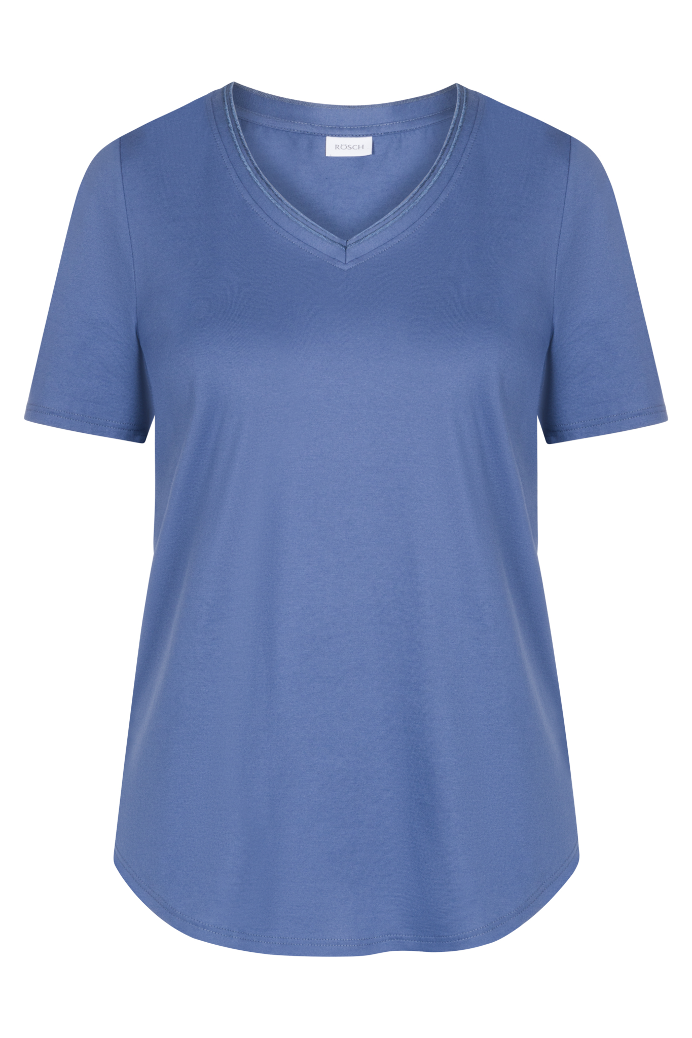 Rösch Lounge Top front view in Denim