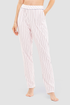 Rösch Lounge Pants on model in Rose Stripe