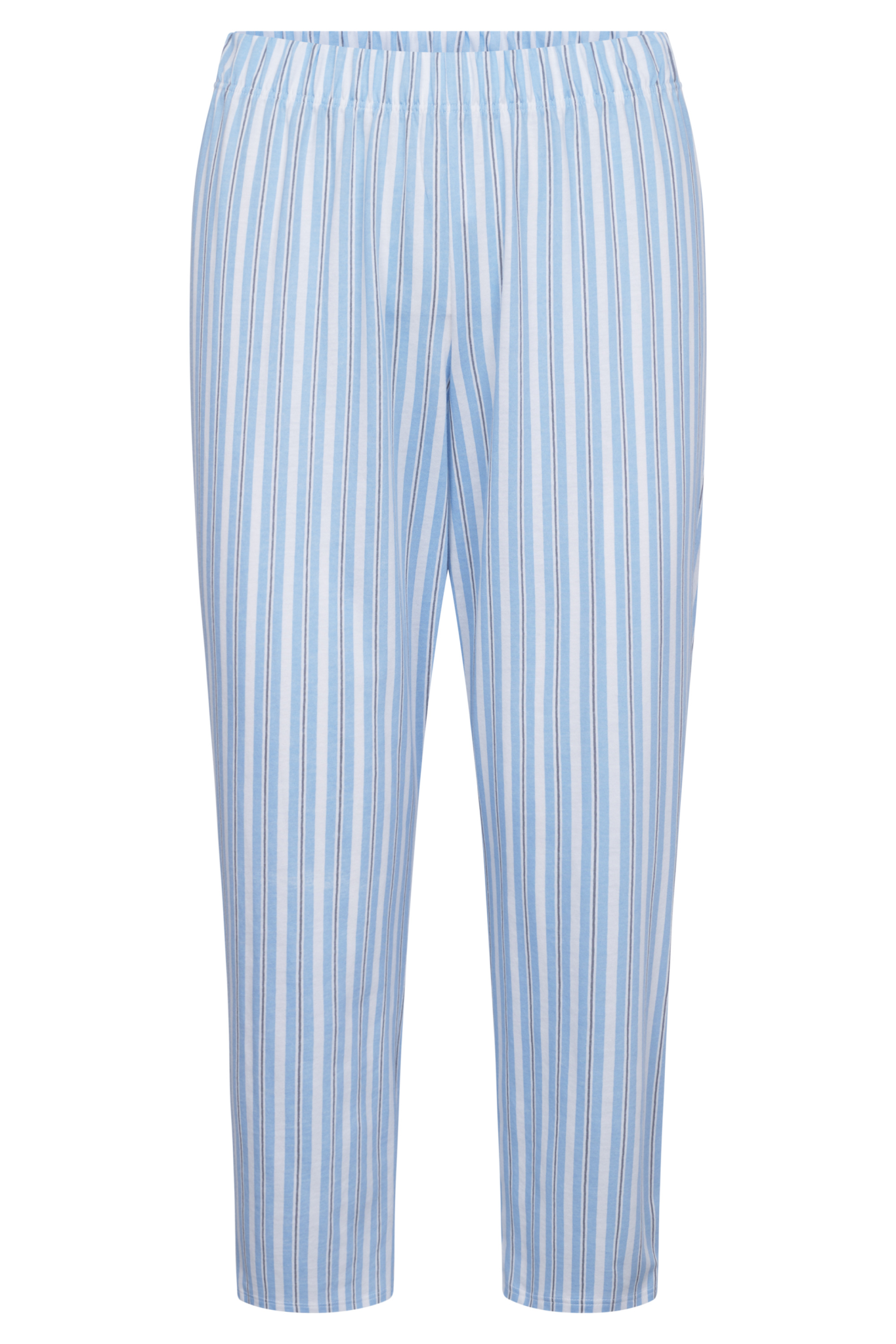 Rösch Lounge Pants front view in Denim Stripes