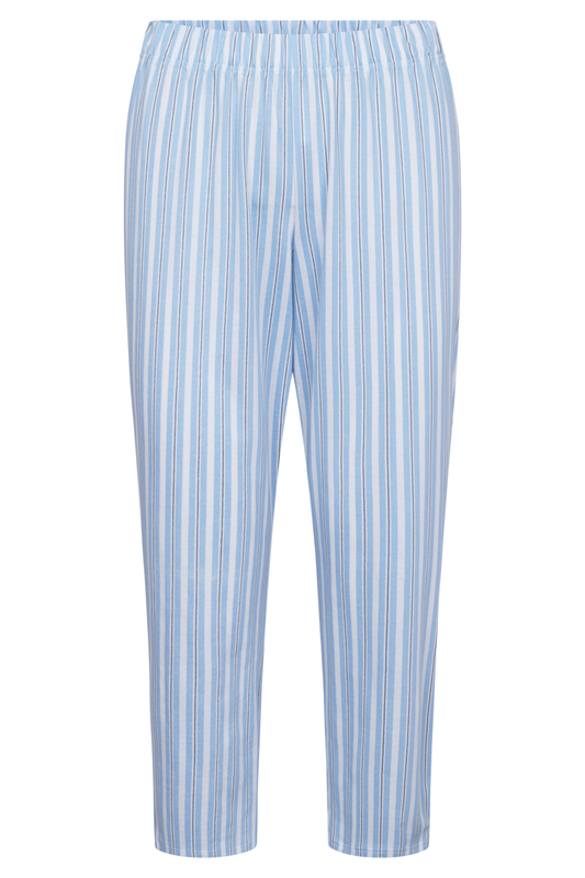 Rösch Lounge Pants front view in Denim Stripes