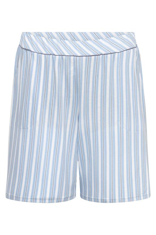 Rösch Lounge Pants front view in Denim Stripes